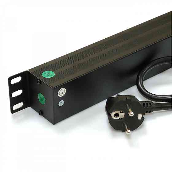 Мережевий фільтр Kingda (KD-GER(16)N1008WKPDY30W19A) чорний, 8 розеток з вимикачем, довжина кабелю 1.8 м Київ