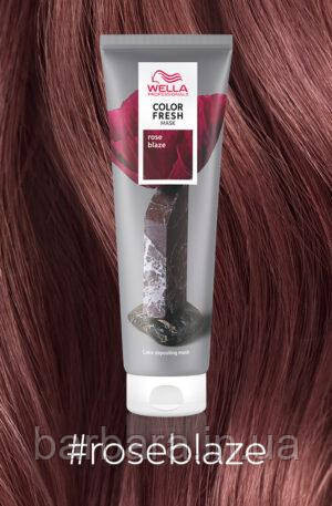 Тонуюча кремова маска Wella  COLOR FRESH Rose Blaze Роза блазэ Киев - изображение 2