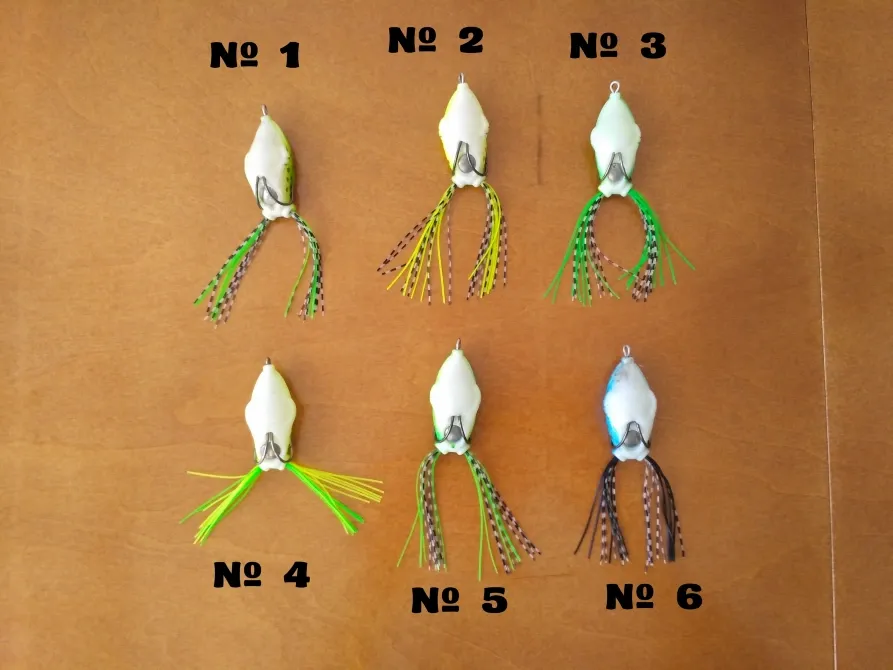 Лягушка незацепляйка на щуку с хвостиком 7 гр Киев - изображение 2