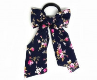 Резиночка для волос Твилли бант синяя Киев - изображение 1