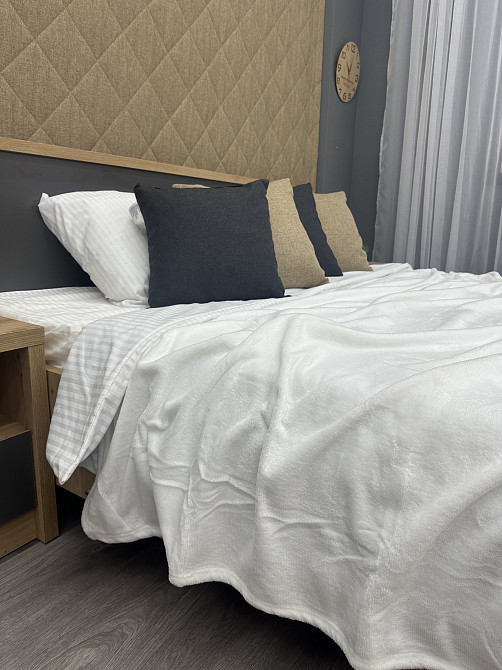 Плед-покривало 160х200 см (+-5см) Білий (87-046) Київ - фото 5