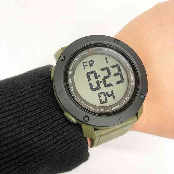 Годинники на руку для військових SKMEI, Протиударні військові чоловічі годинники для походів RE-29 Івано-Франківськ