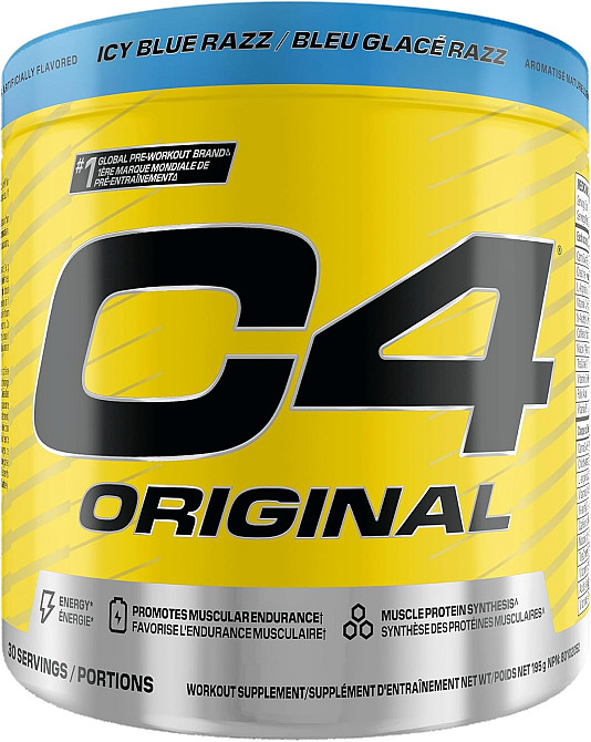 Передтренувальний комплекс Cellucor INT C4 30 serv 190 gram (Blue Raspberry) Луцьк - фото 1