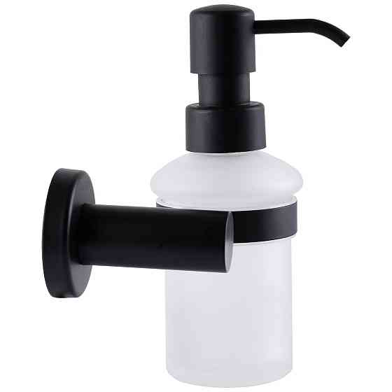 Дозатор рідкого мила Globus Lux BS8433 чорний матовий SUS304 (000021389) Київ