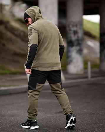 Флісовий спортивний тактичний костюм TARANTUL oliva/black Т46552 Одеса