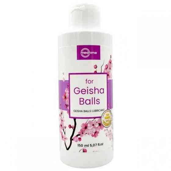 Вагинальный лубрикант на водной основе MedTime - For Geisha Balls, 150 ml Sex Aura Киев