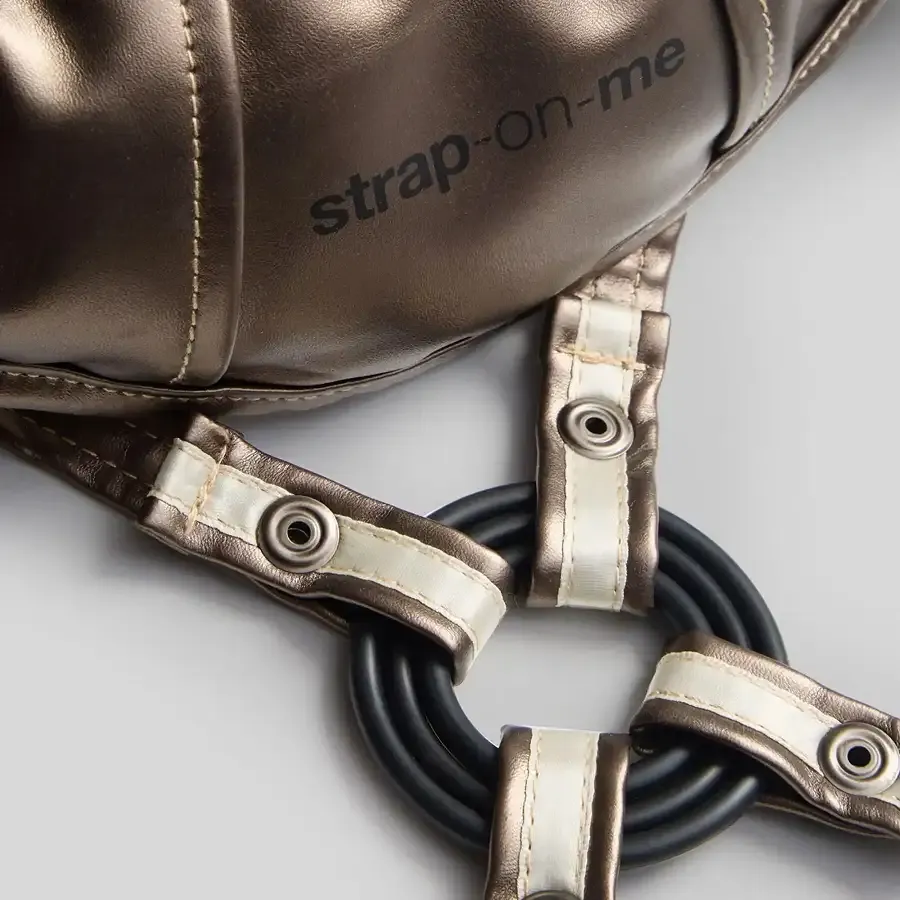 Трусики для страпону Strap-On-Me Leatherette Harness DESIROUS - NEW DESIGN Львов - изображение 6