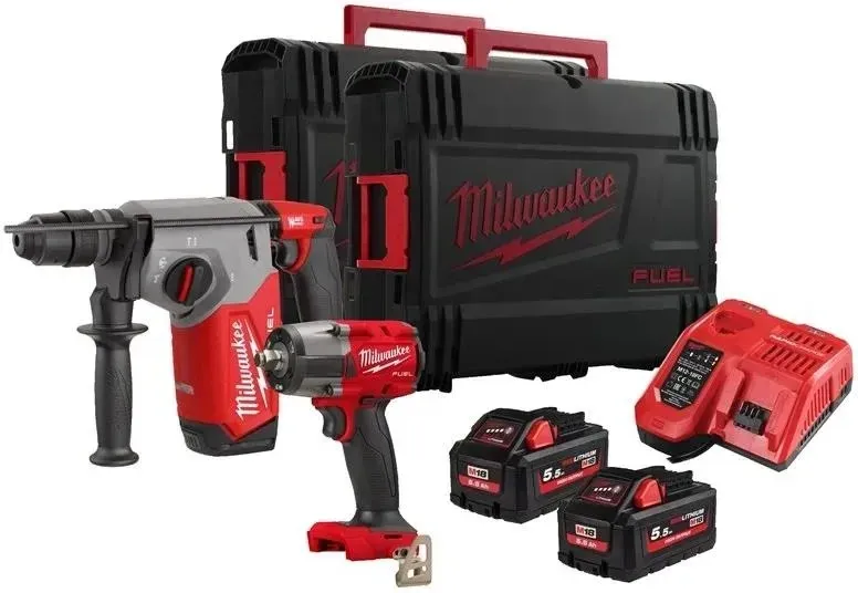 MILWAUKEE M18FPP2BA-552X ZESTAW POWERPACK IN2 Київ - фото 1