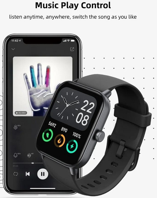 СМАРТ - Часы: Smart Watch IDW15 Киев - изображение 7