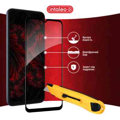 Стекло защитное Intaleo Full Glue Samsung M14 Black (1283126579912) Винница