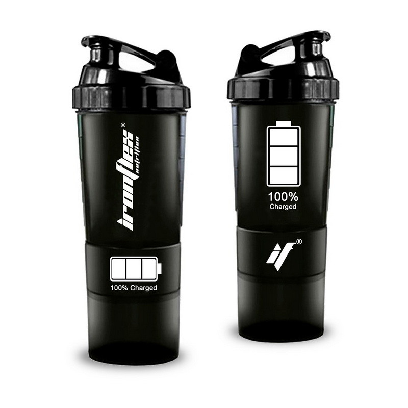 Шейкер Ironflex Spider Shaker 500 ml (Black) Луцьк - фото 1