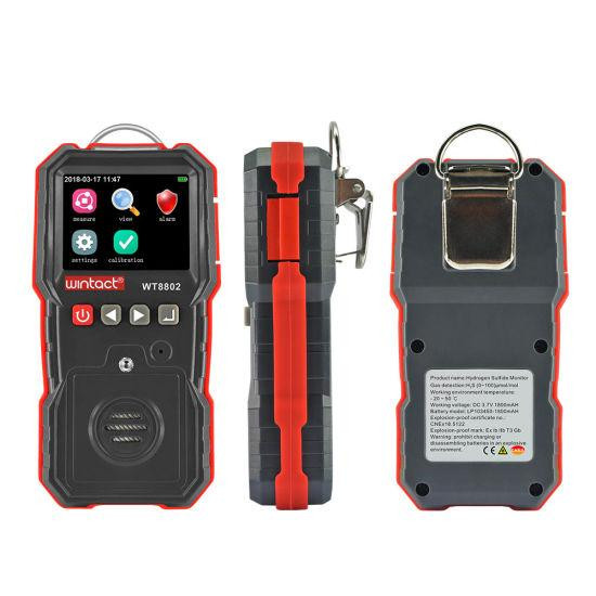 Газоанализатор сероводорода H2S (0-100 μmol/mol) WINTACT WT8802 Одесса - изображение 3