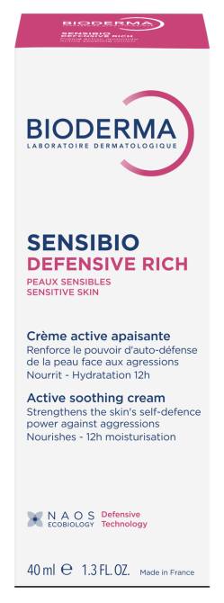 Біодерма Сенсібіо Ріш Дефенсив насичений крем Bioderma Sensibio Defensive creme riche 40 мл Дніпро - фото 1