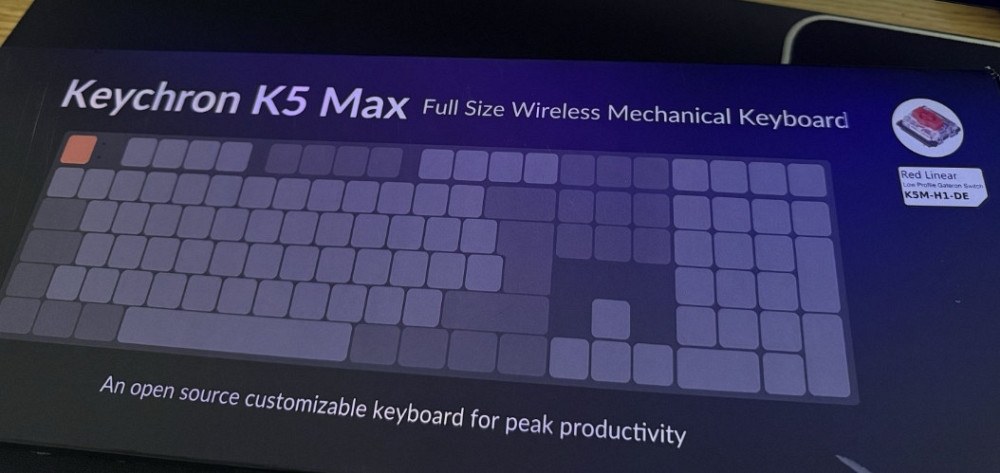 Механічна клавіатура Keychron K5 Max 108 Key RGB. Київ - фото 7