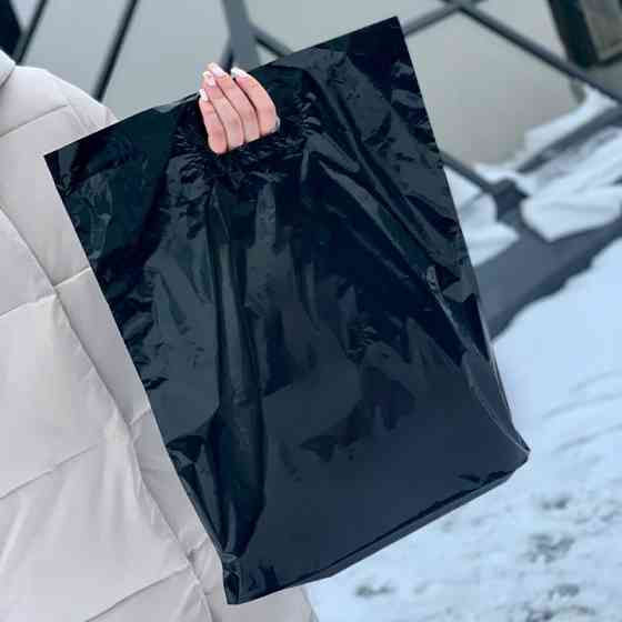 Пакет банан АКТ, 40х50(+3)см, 50 мкм, (100 шт.) черный, LDPE пищевой Павлоград