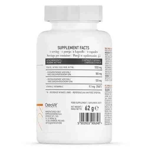 Омега 3 OstroVit Omega 3 Easy To Swallow 90caps Луцк