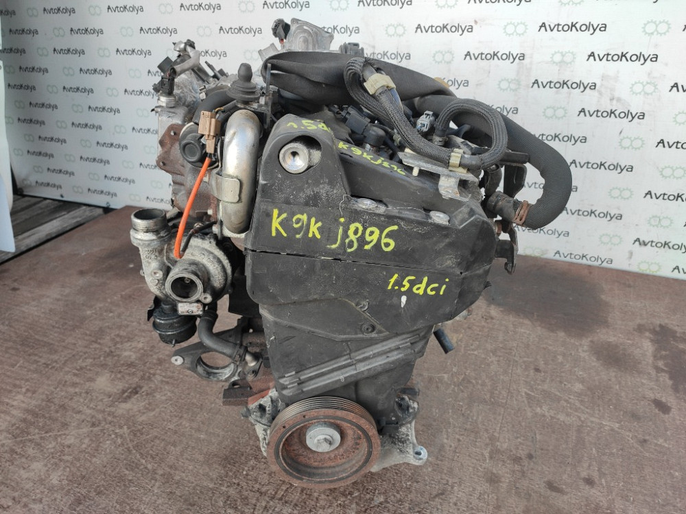 Двигун Nissan Qashqai 1.5 dci 2007-2013 (K9K J896) Euro 5 Ковель - фото 5