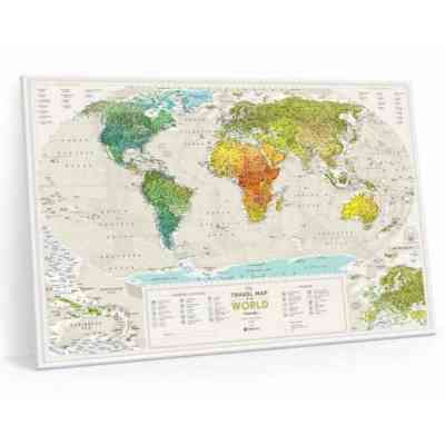 Скретч карта 1DEA.me Travel Map Geography World (13029) Винница