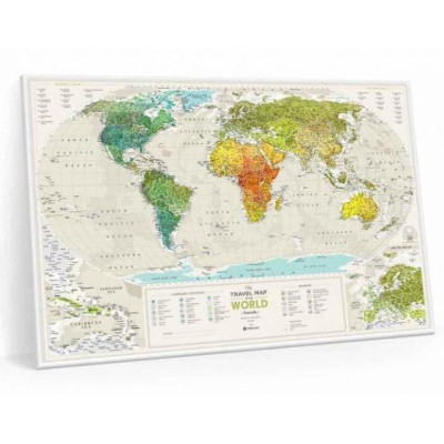 Скретч карта 1DEA.me Travel Map Geography World (13029) Винница - изображение 3