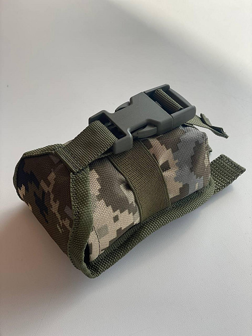 Подсумок для одной Гранаты MOLLE Пиксель Одесса - изображение 2
