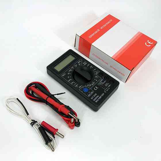 Мультиметр для начинающих DT-838, Современные цифровые мультиметры, Тестер OG-329 проверки напряжения Киев