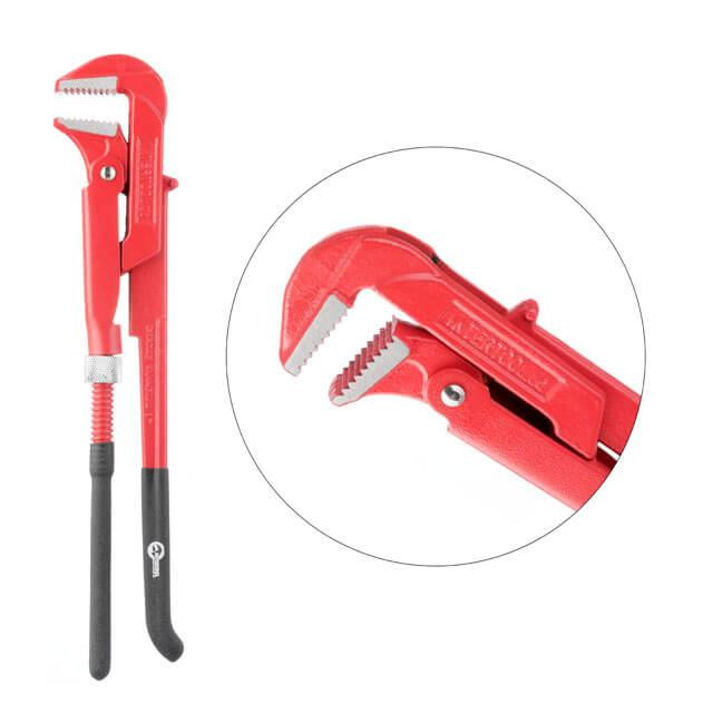 Ключ трубний 1.0", 90град. INTERTOOL HT-0187 Київ - фото 2