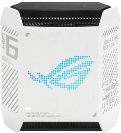 Маршрутизатор ASUS ROG Rapture GT6 WiFi AX10000 1-pak Biały (GT6W1PK) Киев - изображение 1