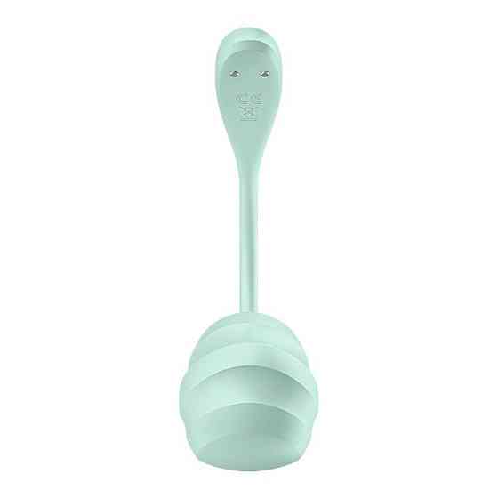 Смарт вибро-яйцо Satisfyer Smooth Petal, мятный Sex Aura Киев