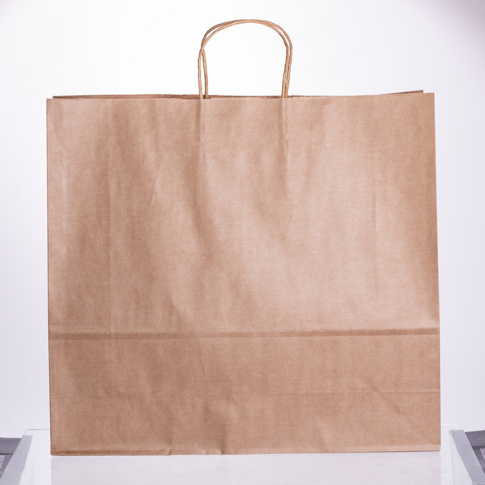 Набір подарункових крафтових пакетів з паперу 12 (шт.) гарні пакети для подарунків 43×14×40 (см) HP-10359-3 SBR Київ - фото 2