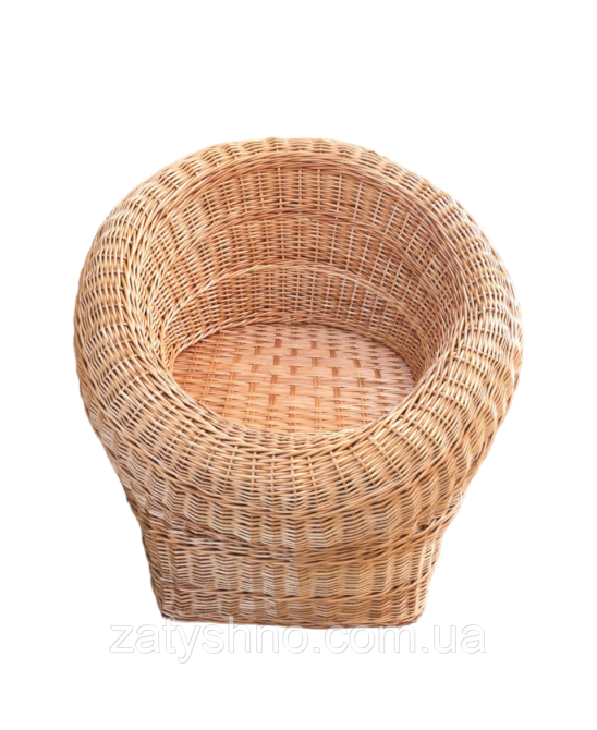 Большое плетеное кресло из лозы Киев - изображение 1