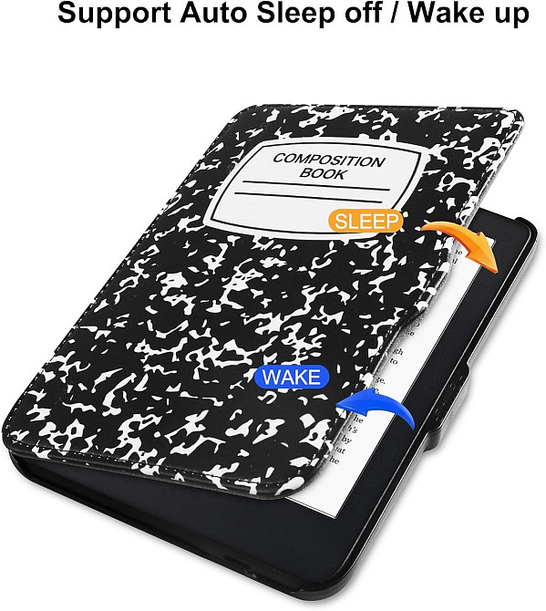 Чехол HGWALP для Tolino Shine 5/Shine Color/Shine 4 и Kobo Clara Colour/Clara BW/Clara 2E с авторазблокировкой Киев - изображение 2