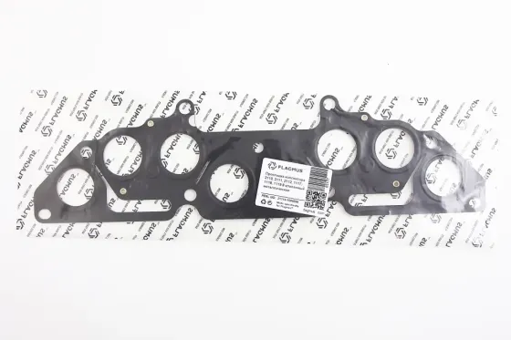 Прокладка коллектора 21114 выпускного 4-слойная Flagmus (1118, 1.6-16кл.) Винница