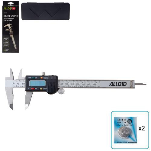 Alloid Pro. Штангенциркуль електронний, 150мм/0,02мм, нержавіюча сталь Одеса - фото 1