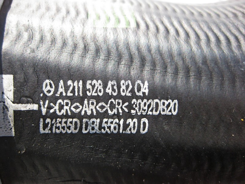 Mercedes-Benz  A2115284382 Лівий патрубок інтеркулера двигуна є тріщини! OM646 R4 2.2 cdi E-Class W211 Одесса - изображение 3