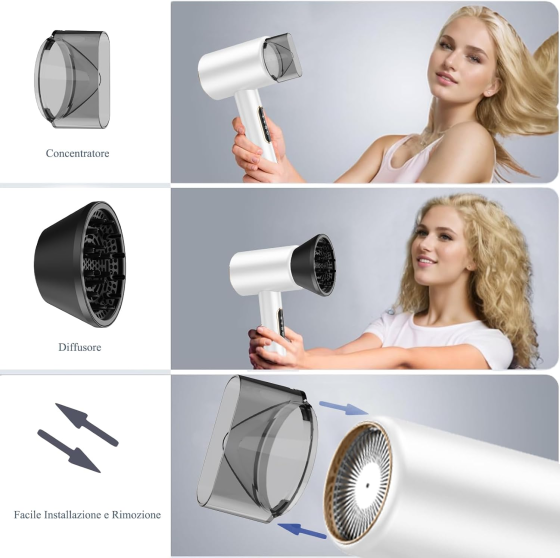 Професійний фен для волосся 2200 Вт Луцк