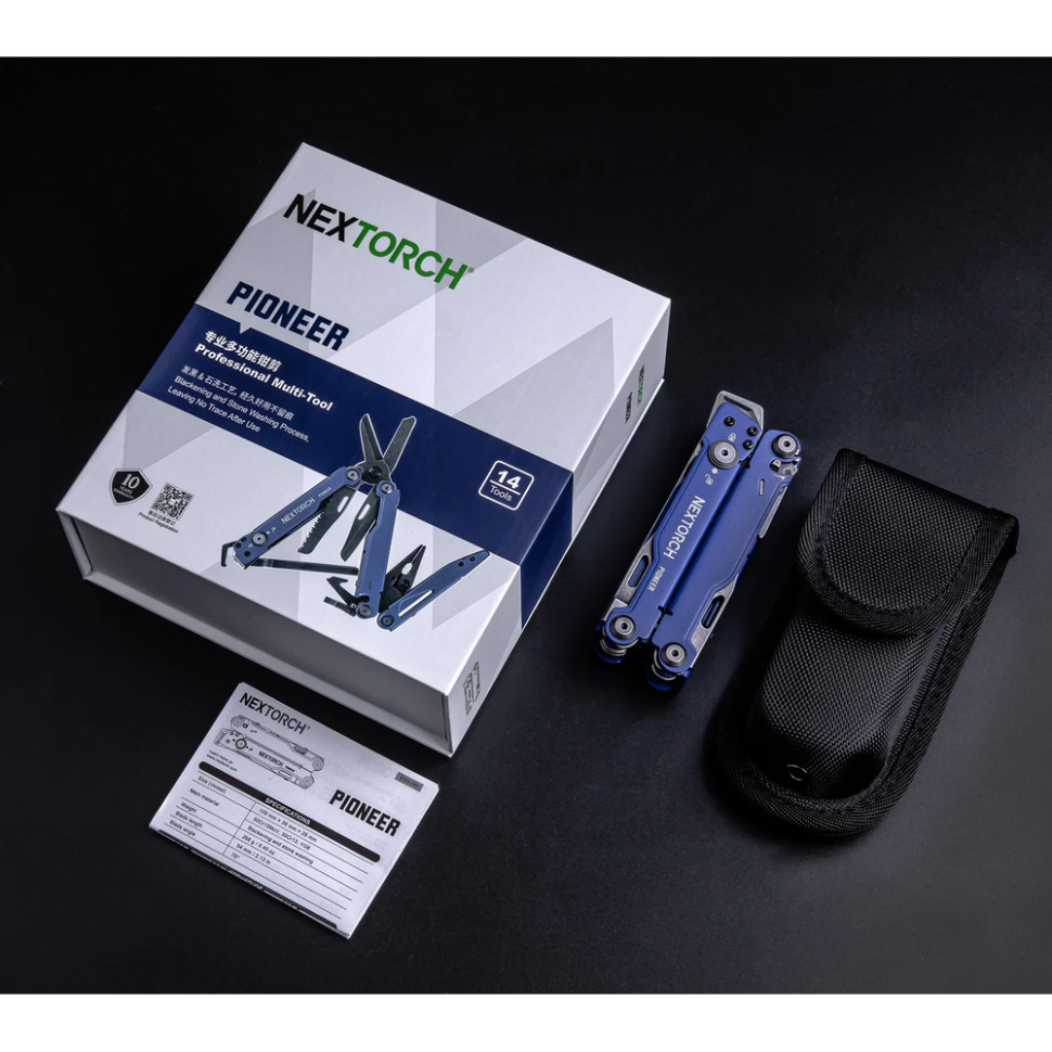 Мультитул Nextorch Pioneer MT20, синій Київ - фото 2
