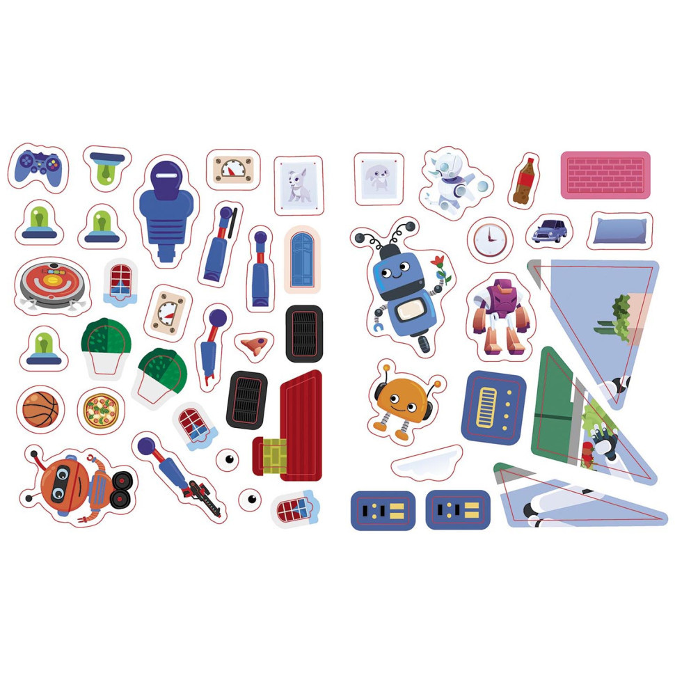 Пізнавальні активіті Роботи 1270005 з наліпками Вінниця - фото 4