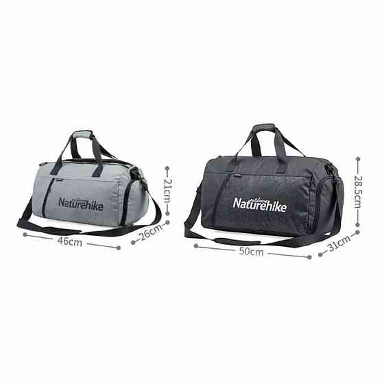 Сумка спортивна Naturehike NH19SN002, Розмір L, сірий Київ