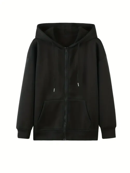 Худі жіноче, світшот чорний, модна толстовка 2700265390 розмір 42 Дніпро - фото 2