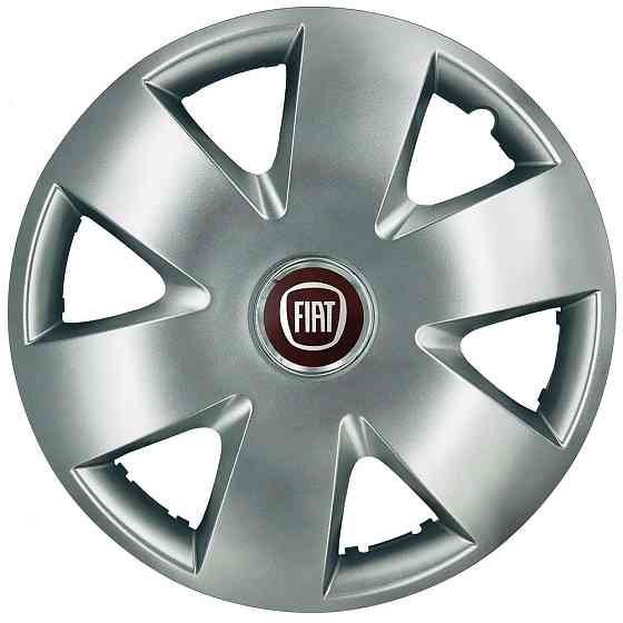 Автомобильные модельные колпаки R15 Fiat 308 4шт, SJS, серебряные Киев