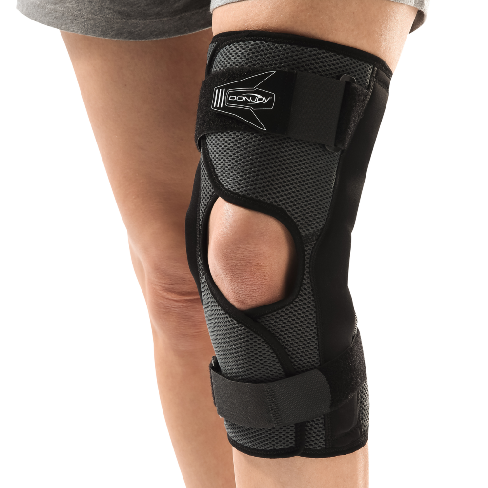 Ортез на коленный сустав DonJoy PlayXpert Wrap с шарнирами Днепр - изображение 1