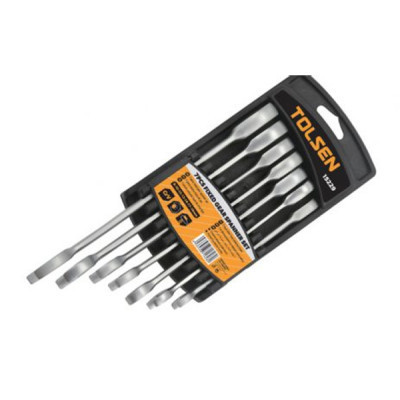 Ключ Tolsen храпових ключів 7шт 8-19мм (15229) Вінниця - фото 1