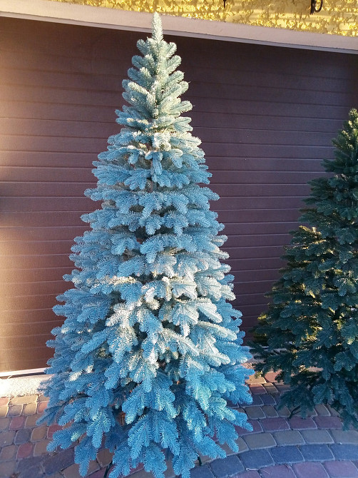Елка искусственная новогодняя «Литая Элитная» голубая 1.5 / 1.8 / 2.1 / 2.3 / 2.5 м 2.5 Киев - изображение 4