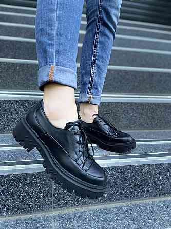 Olli Туфлі жіночі OLLI T-306-Астра чорні (весна-осінь, шкіра натуральна) (4772) Коломия