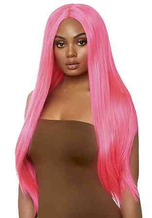 Перука Leg Avenue 33″ Long straight center part wig neon pink Sex Aura Київ