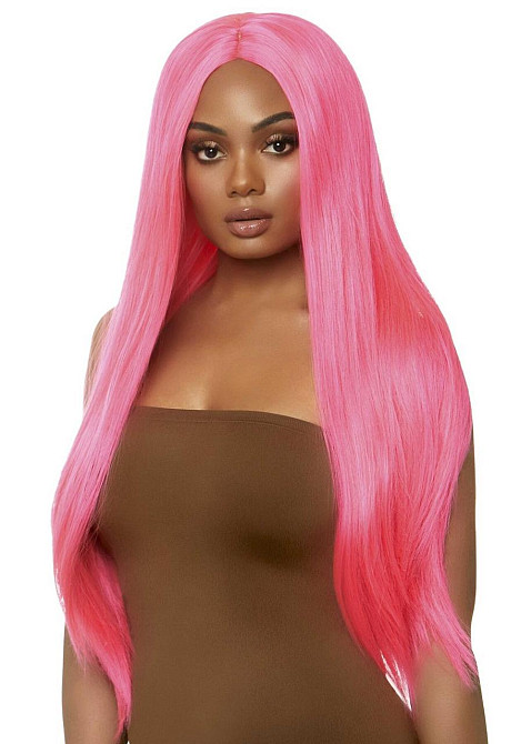 Перука Leg Avenue 33″ Long straight center part wig neon pink Sex Aura Київ - фото 1