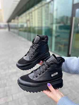 Без бренда Черевики жіночі VLADEKS чорні натуральна шкіра зима 40р.41р. (5185) Коломия