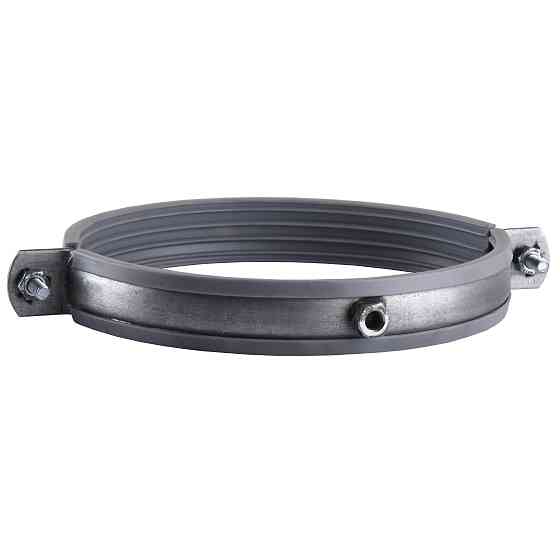 Хомут в зборi CR 6″ (158-168мм) з гвинтом-шурупом 8*120 та дюбелем в уп., сірий Тернопіль