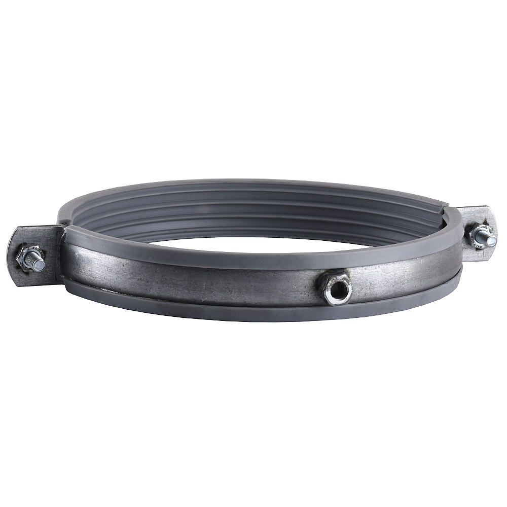 Хомут в зборi CR 6″ (158-168мм) з гвинтом-шурупом 8*120 та дюбелем в уп., сірий Тернопіль - фото 5