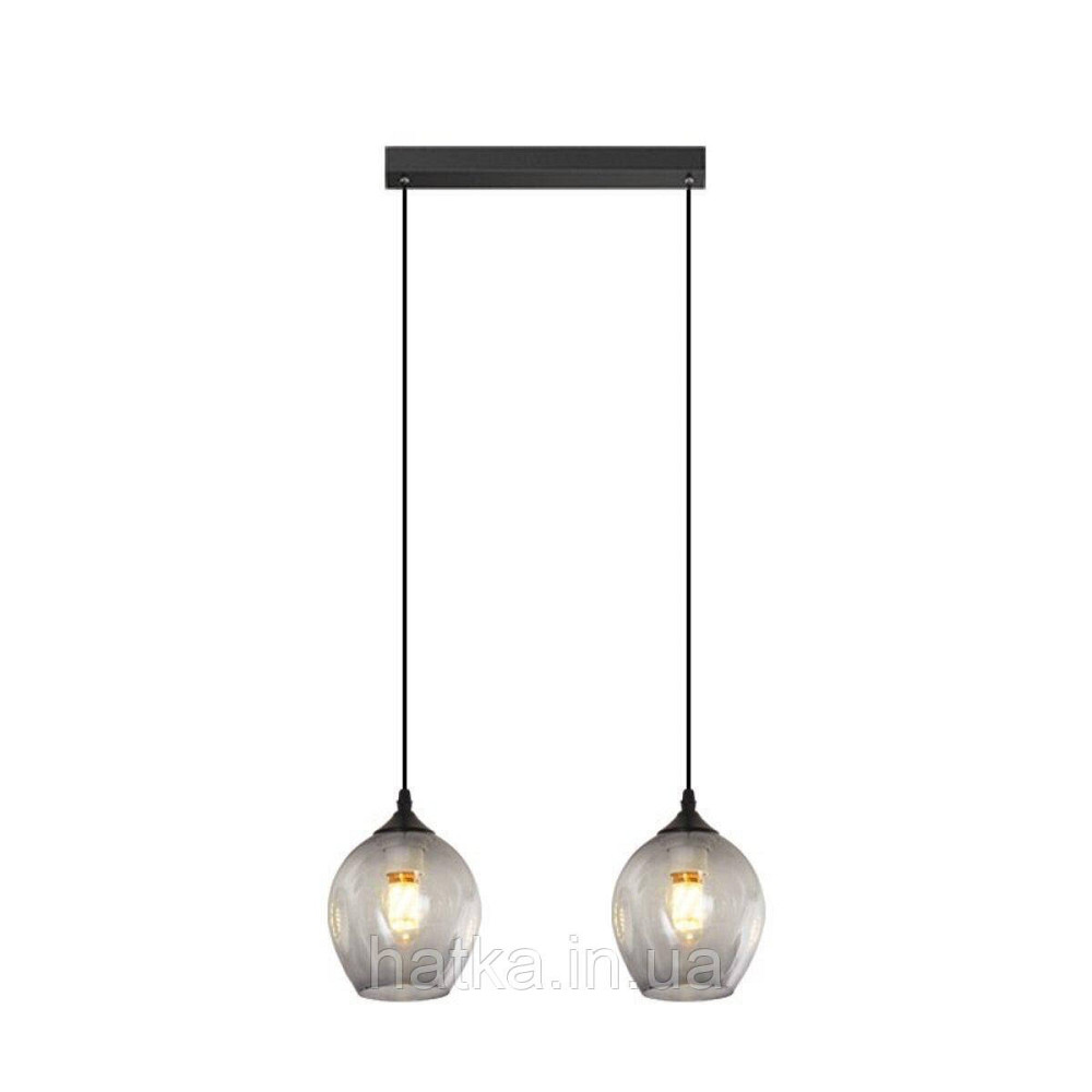 Люстра підвісна GLD-8181-2 8C BL на 2 плафони Київ - фото 2